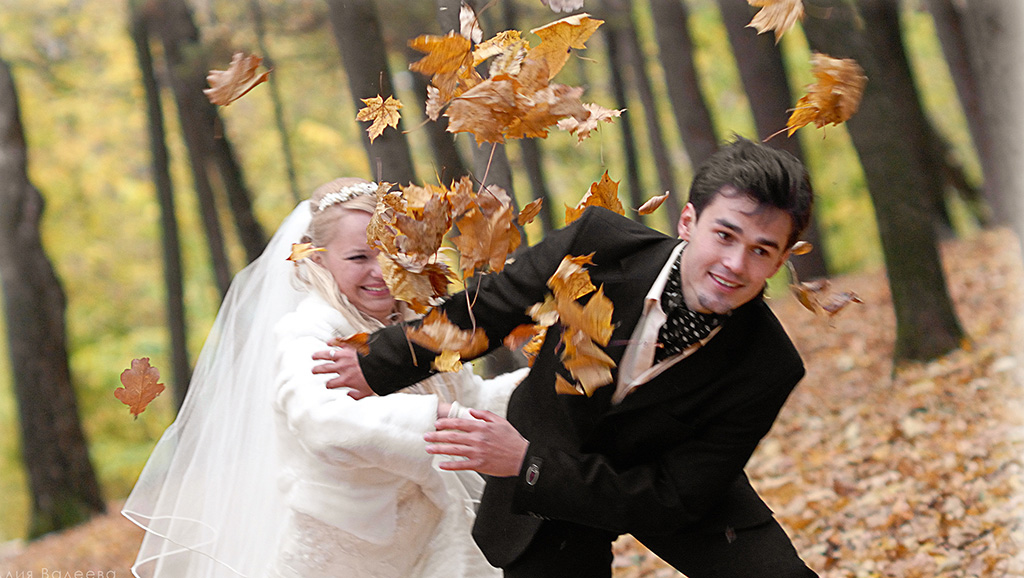 алия валеева свадьба осенью