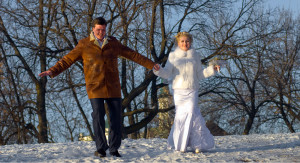 Алия Валеева свадьба зимой