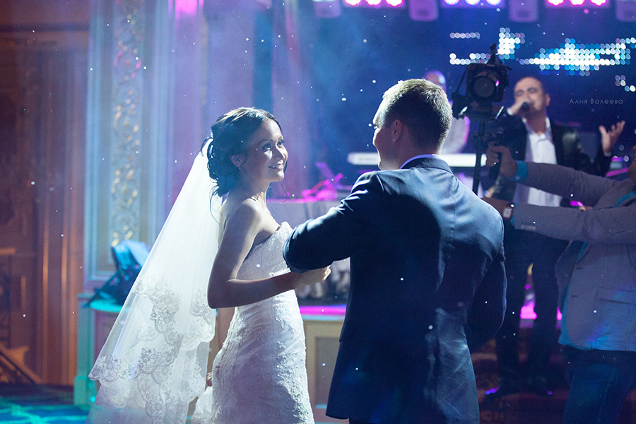 первый танец на свадьбе фотограф Алия Валеева